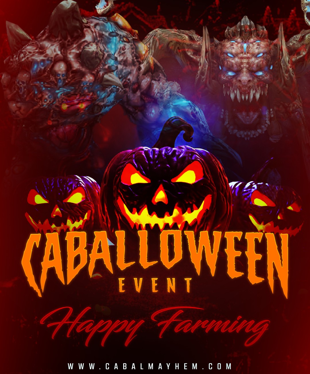 # CABALLOWEEN Event is Live! 🎃🎃 dive into EVENT Channel and earn exclusive Halloween drops!